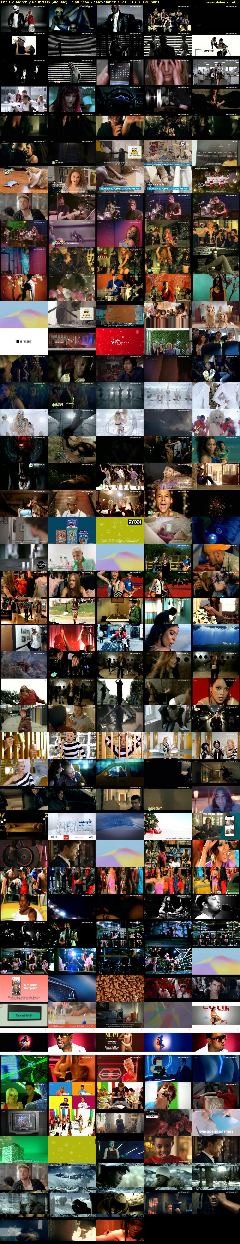 The Big Monthly Round Up (4Music) Saturday 27 November 2021 11:00 - 13:00