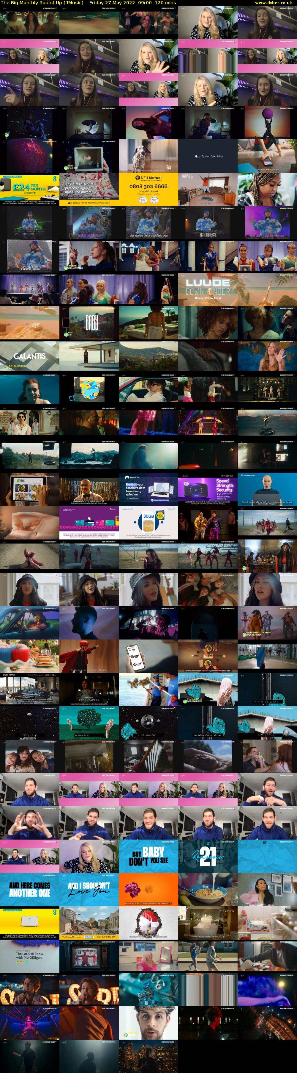 The Big Monthly Round Up (4Music) Friday 27 May 2022 09:00 - 11:00