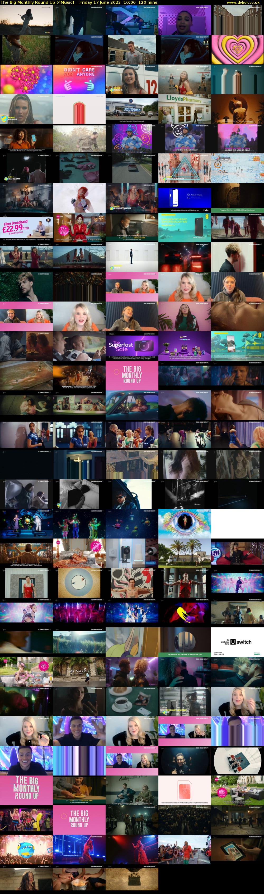 The Big Monthly Round Up (4Music) Friday 17 June 2022 10:00 - 12:00