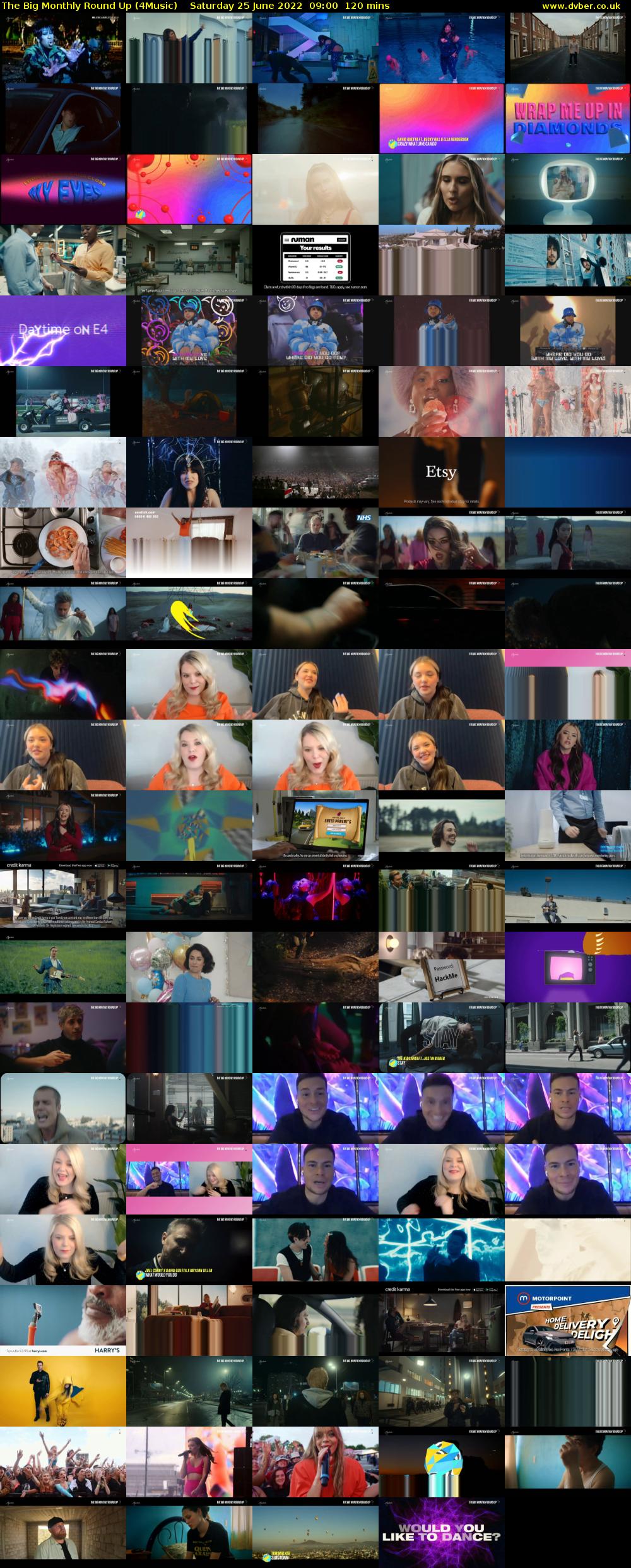 The Big Monthly Round Up (4Music) Saturday 25 June 2022 09:00 - 11:00
