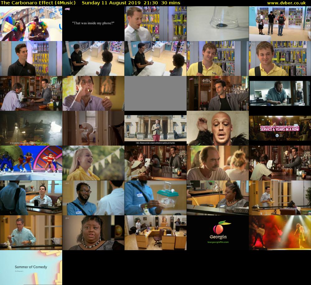 The Carbonaro Effect (4Music) Sunday 11 August 2019 21:30 - 22:00