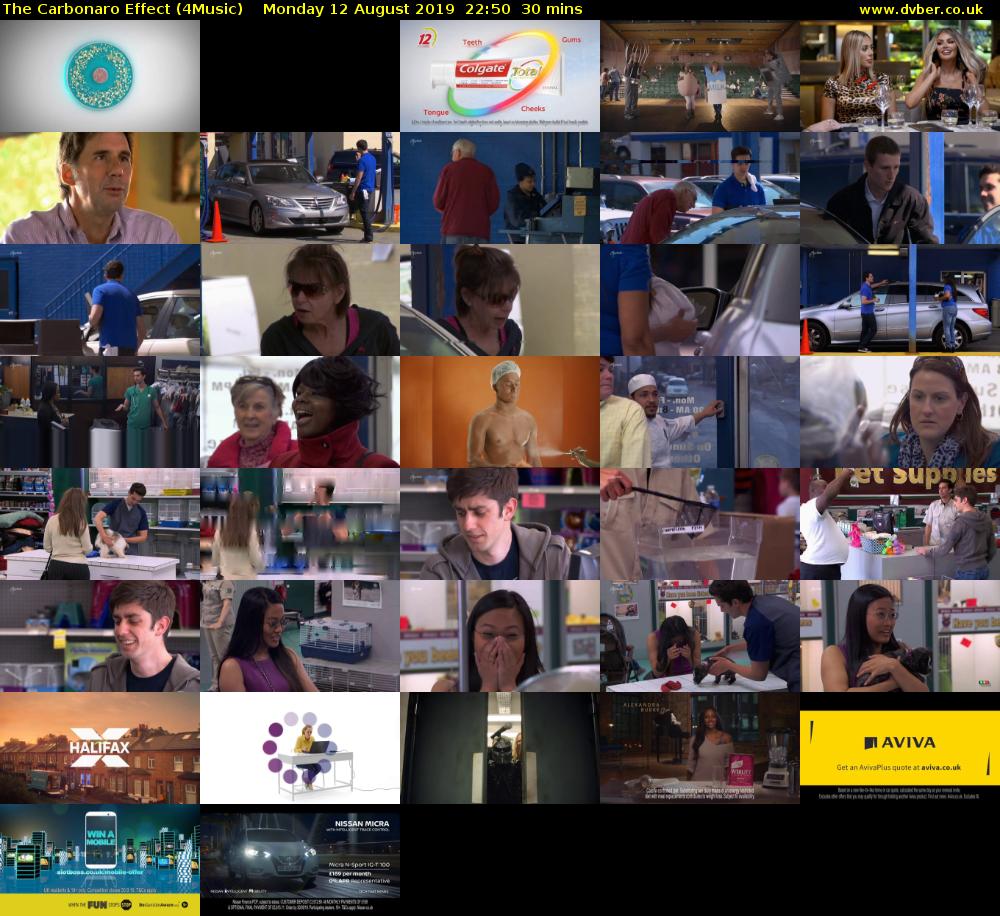 The Carbonaro Effect (4Music) Monday 12 August 2019 22:50 - 23:20