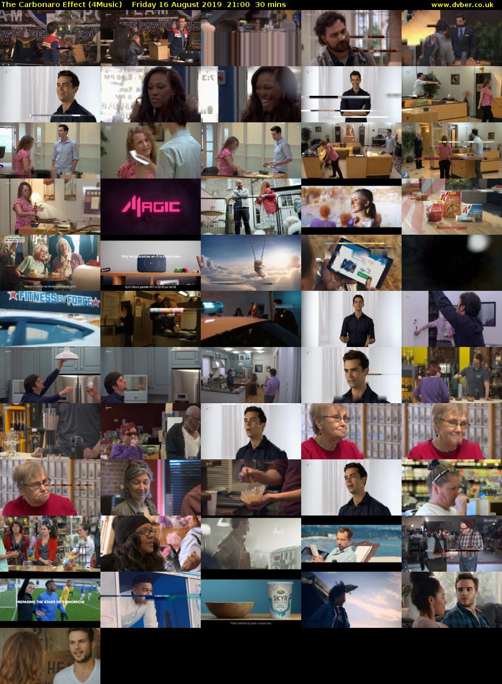 The Carbonaro Effect (4Music) Friday 16 August 2019 21:00 - 21:30