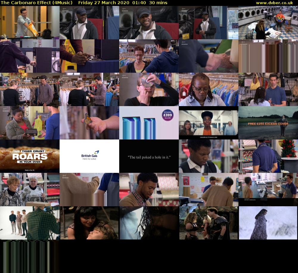 The Carbonaro Effect (4Music) Friday 27 March 2020 01:40 - 02:10
