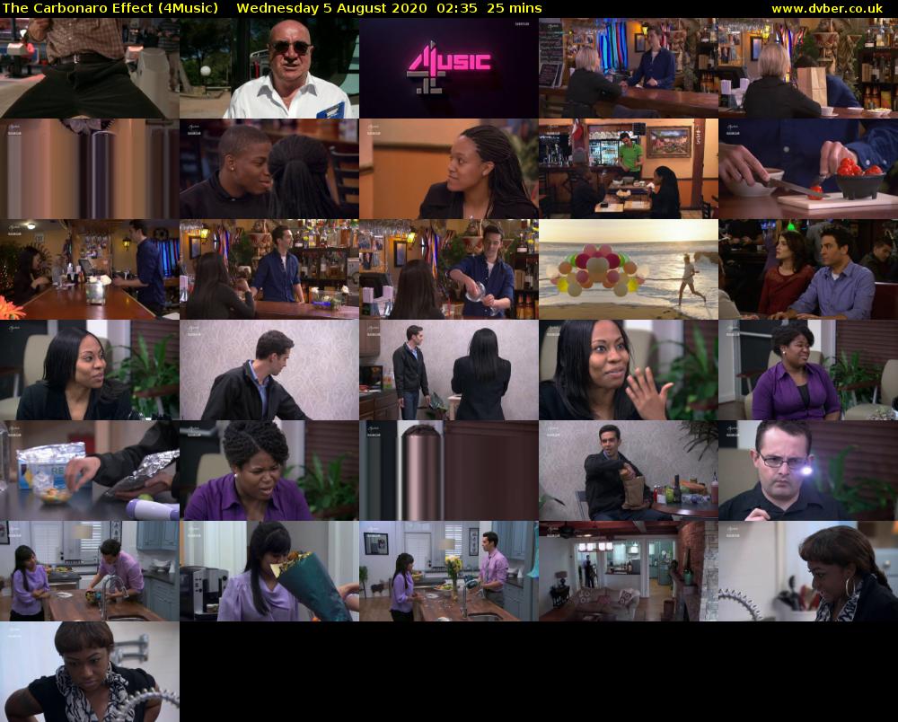 The Carbonaro Effect (4Music) Wednesday 5 August 2020 02:35 - 03:00