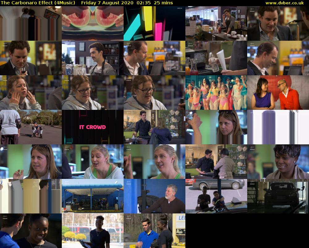 The Carbonaro Effect (4Music) Friday 7 August 2020 02:35 - 03:00