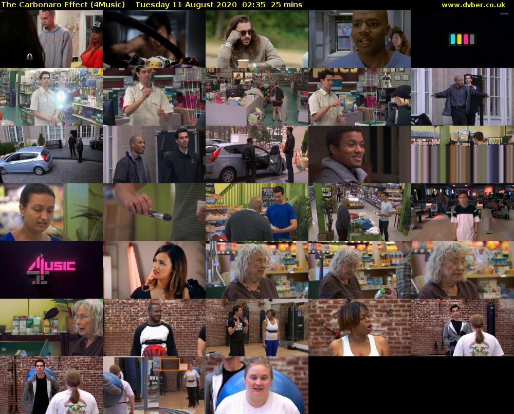 The Carbonaro Effect (4Music) Tuesday 11 August 2020 02:35 - 03:00