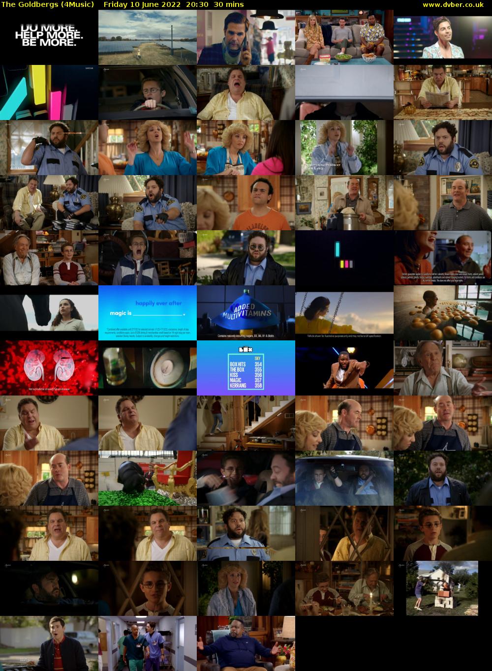 The Goldbergs (4Music) Friday 10 June 2022 20:30 - 21:00