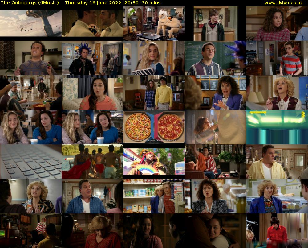 The Goldbergs (4Music) Thursday 16 June 2022 20:30 - 21:00