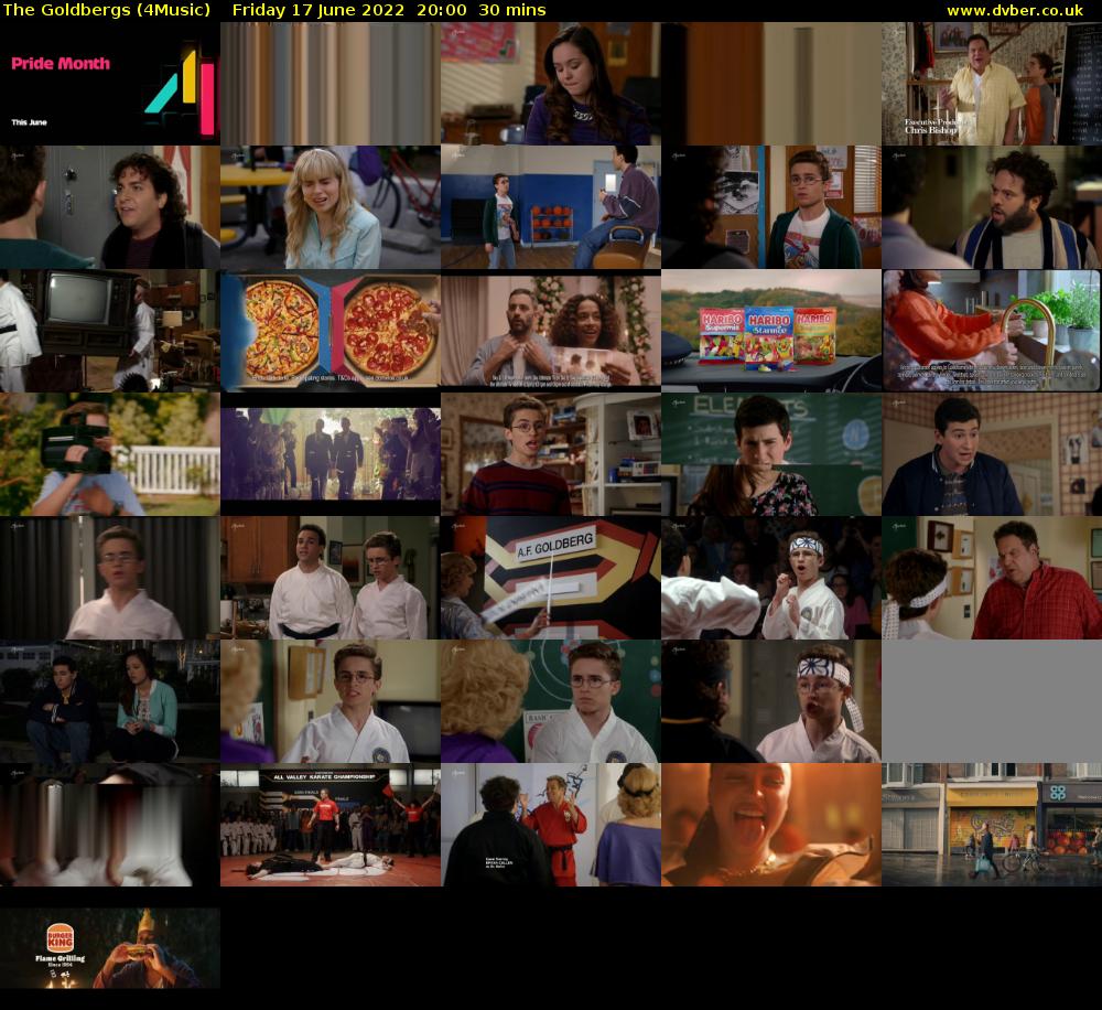 The Goldbergs (4Music) Friday 17 June 2022 20:00 - 20:30