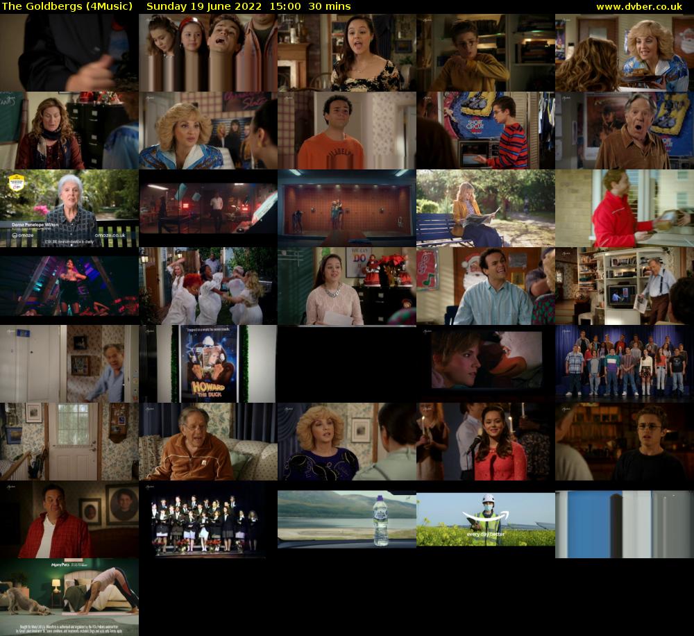 The Goldbergs (4Music) Sunday 19 June 2022 15:00 - 15:30