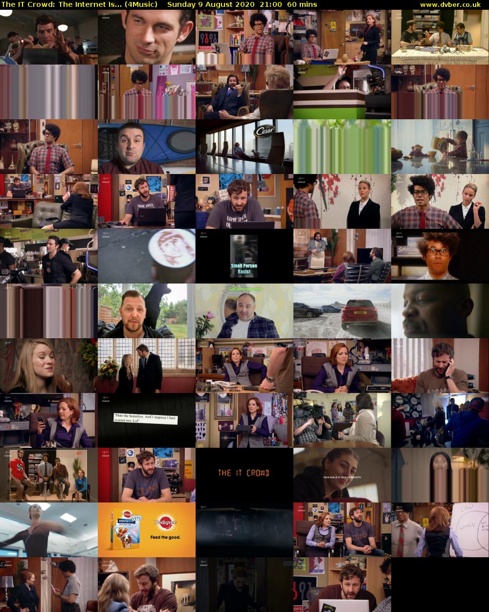 The IT Crowd: The Internet Is... (4Music) Sunday 9 August 2020 21:00 - 22:00