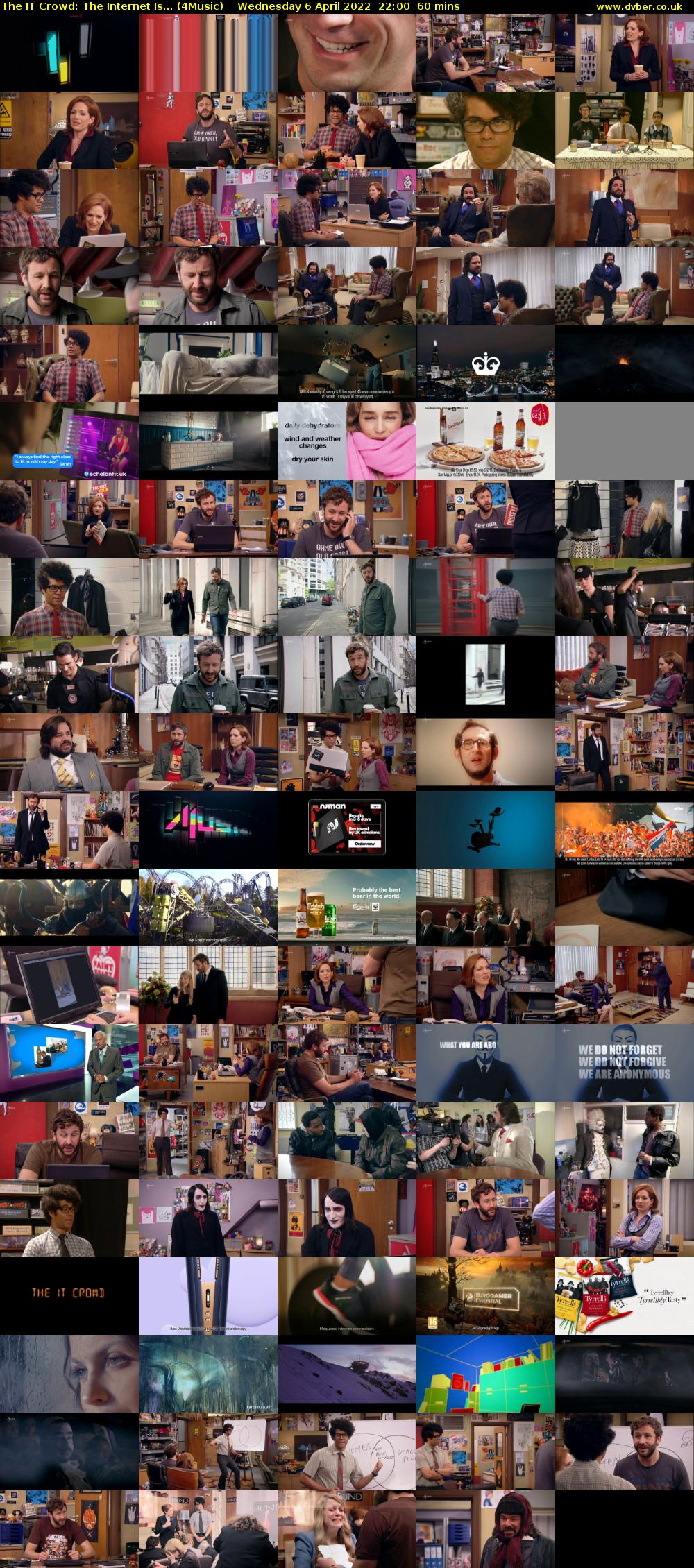 The IT Crowd: The Internet Is... (4Music) Wednesday 6 April 2022 22:00 - 23:00