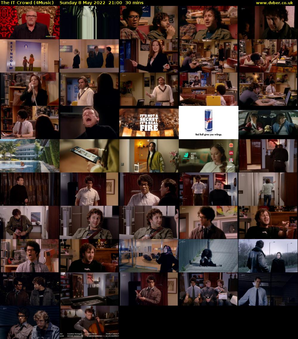 The IT Crowd (4Music) Sunday 8 May 2022 21:00 - 21:30