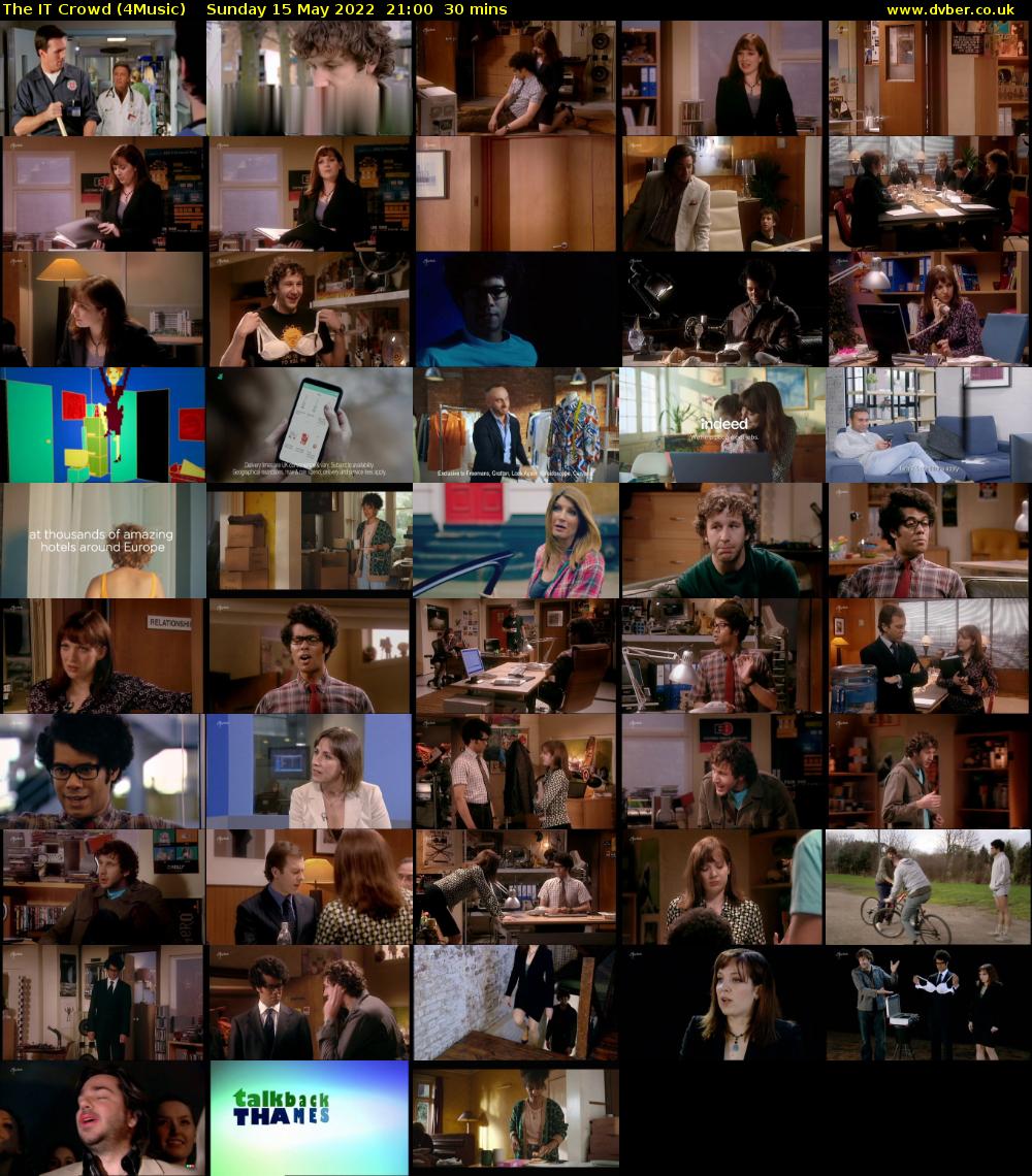 The IT Crowd (4Music) Sunday 15 May 2022 21:00 - 21:30