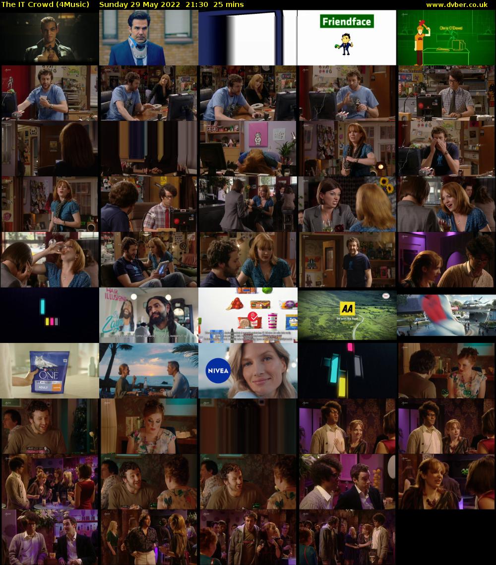 The IT Crowd (4Music) Sunday 29 May 2022 21:30 - 21:55