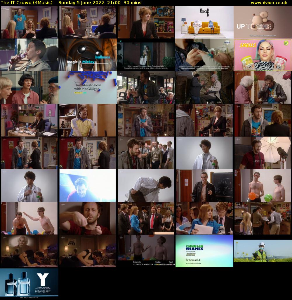 The IT Crowd (4Music) Sunday 5 June 2022 21:00 - 21:30