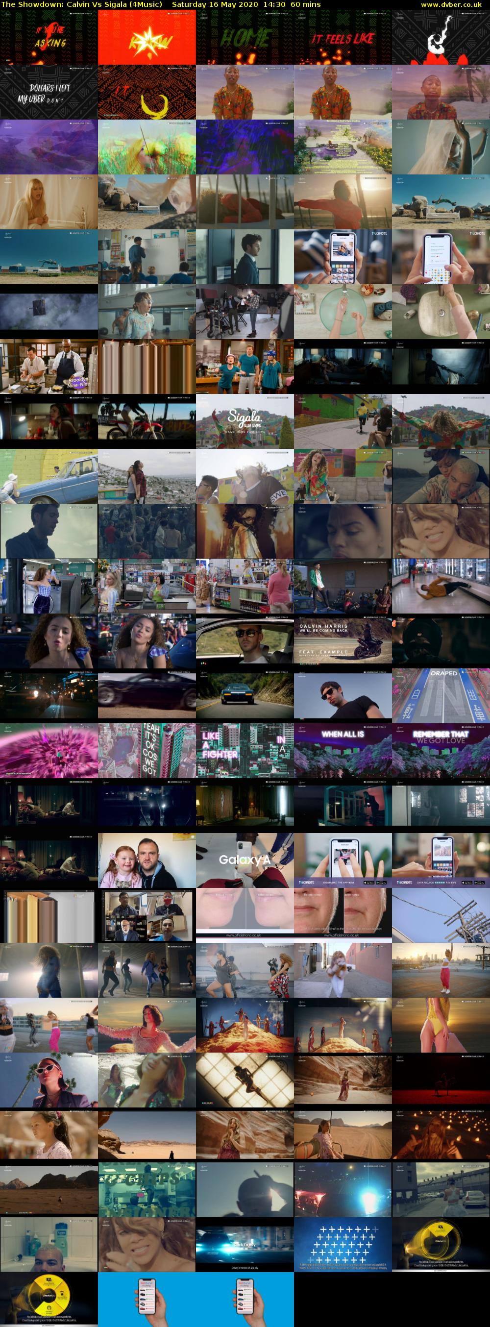 The Showdown: Calvin Vs Sigala (4Music) Saturday 16 May 2020 14:30 - 15:30