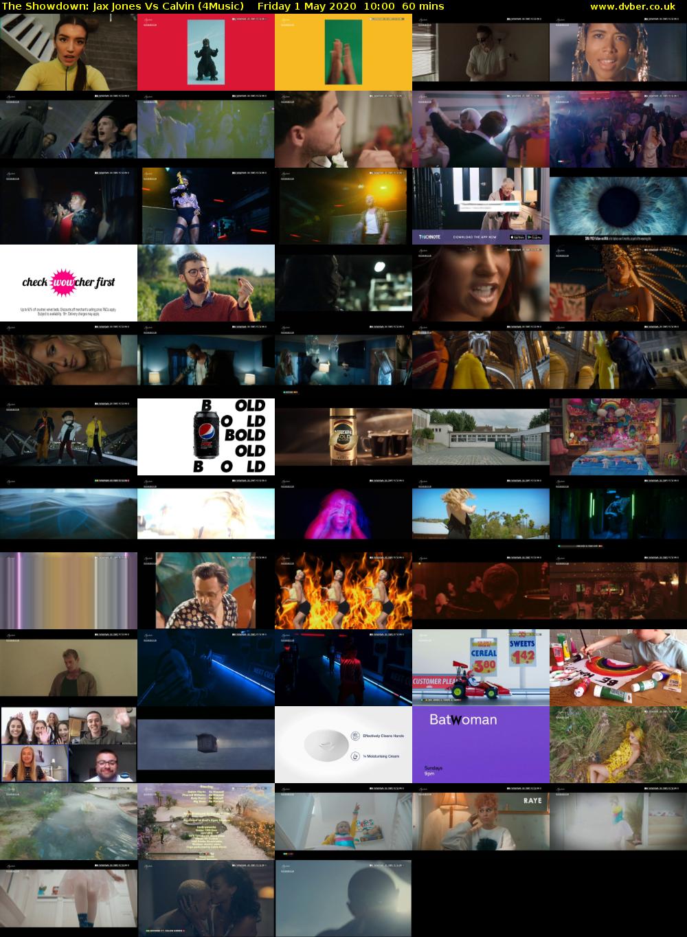 The Showdown: Jax Jones Vs Calvin (4Music) Friday 1 May 2020 10:00 - 11:00