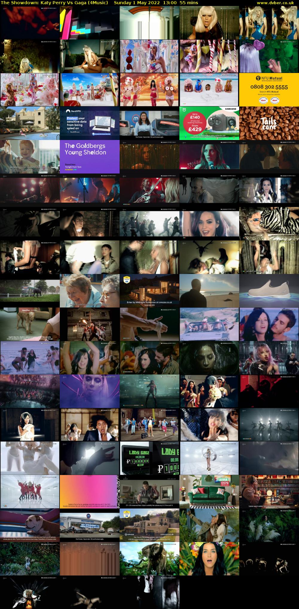 The Showdown: Katy Perry Vs Gaga (4Music) Sunday 1 May 2022 13:00 - 13:55
