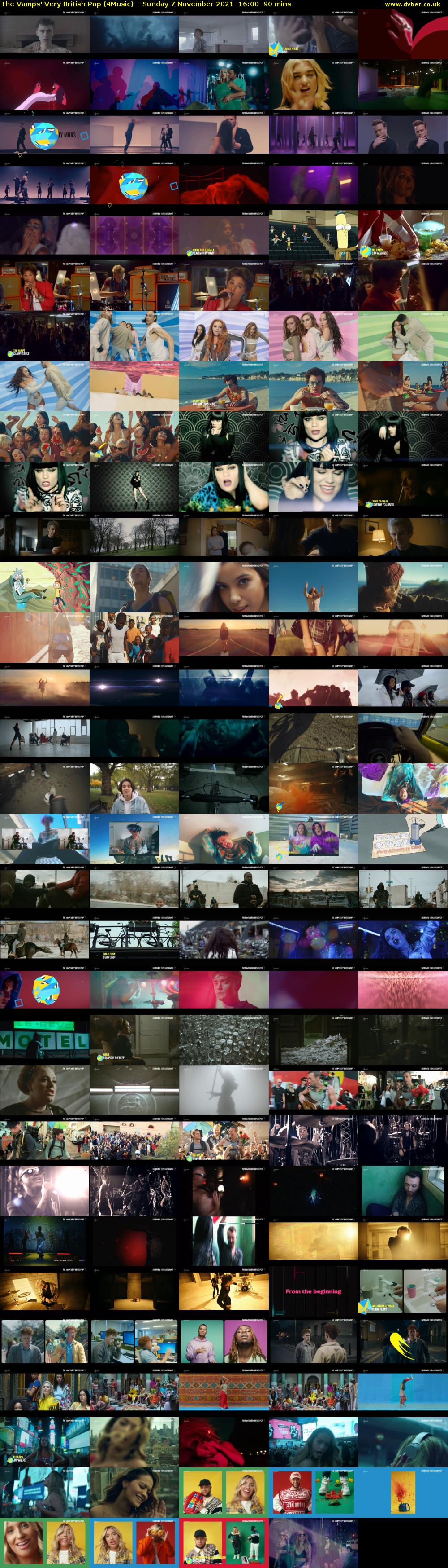 The Vamps' Very British Pop (4Music) Sunday 7 November 2021 16:00 - 17:30