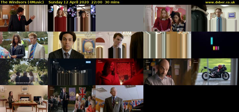The Windsors (4Music) Sunday 12 April 2020 22:00 - 22:30