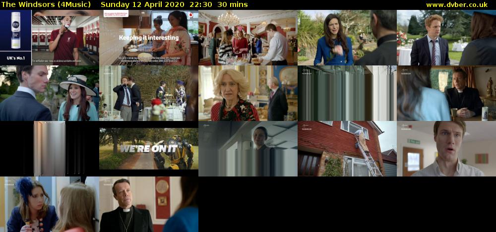 The Windsors (4Music) Sunday 12 April 2020 22:30 - 23:00