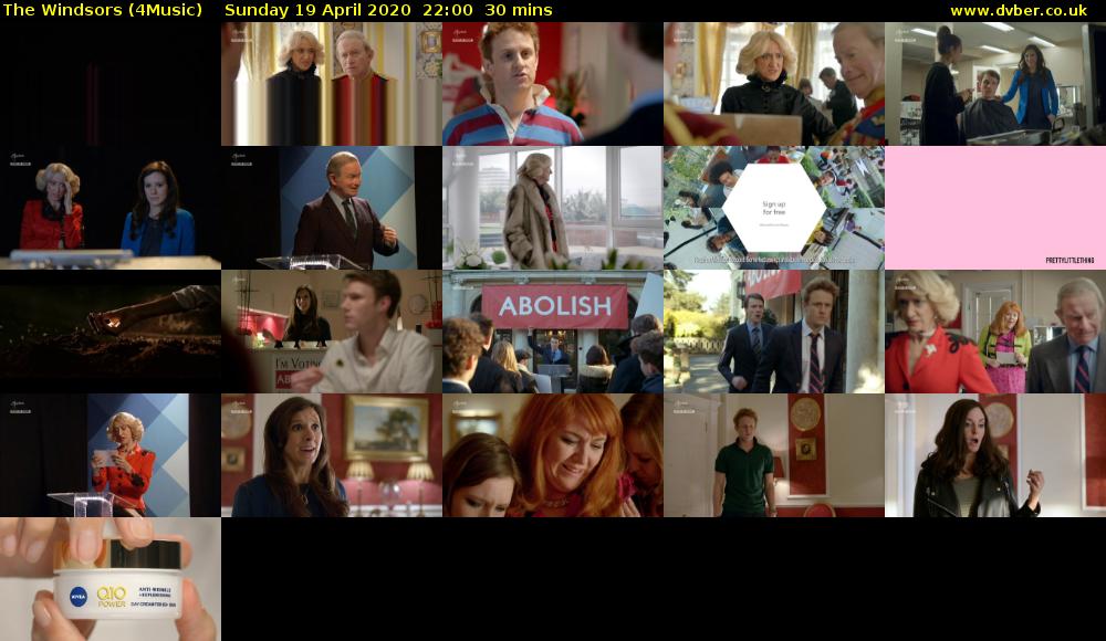 The Windsors (4Music) Sunday 19 April 2020 22:00 - 22:30