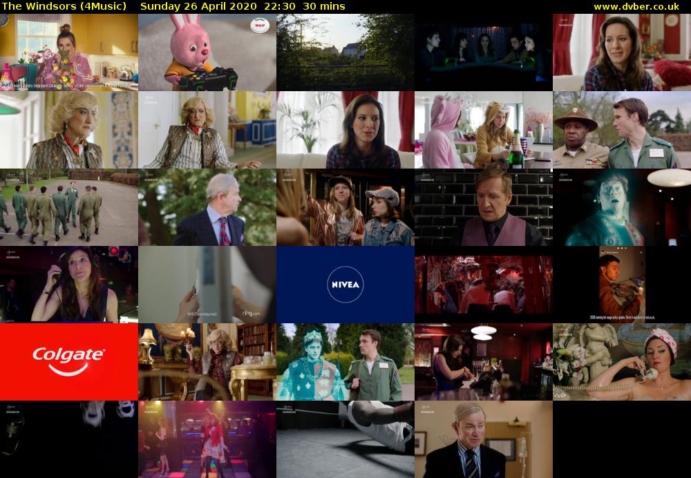 The Windsors (4Music) Sunday 26 April 2020 22:30 - 23:00