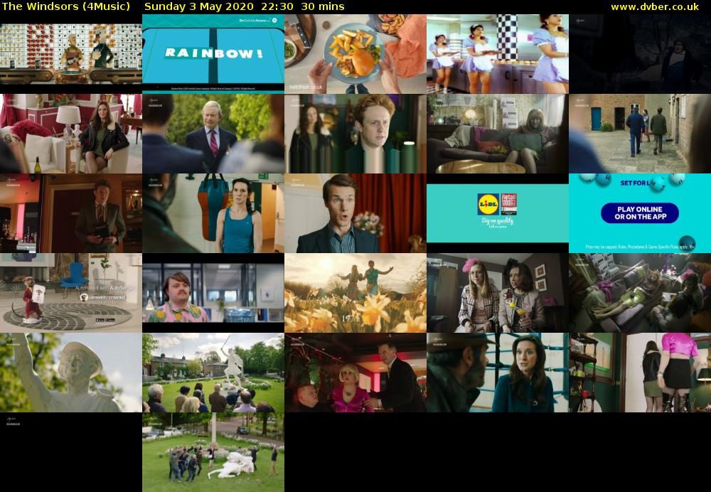 The Windsors (4Music) Sunday 3 May 2020 22:30 - 23:00