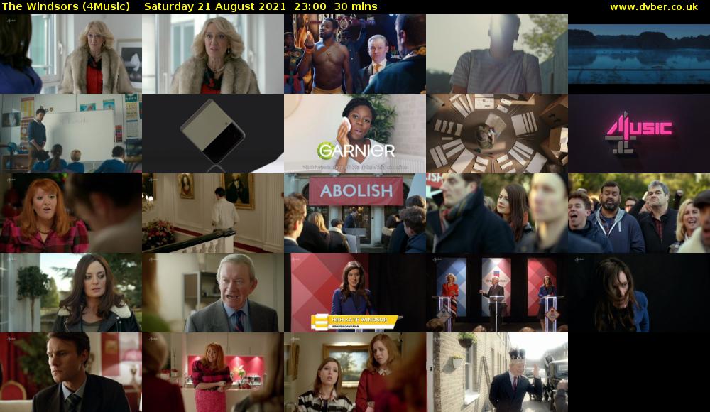 The Windsors (4Music) Sunday 22 August 2021 00:00 - 00:30