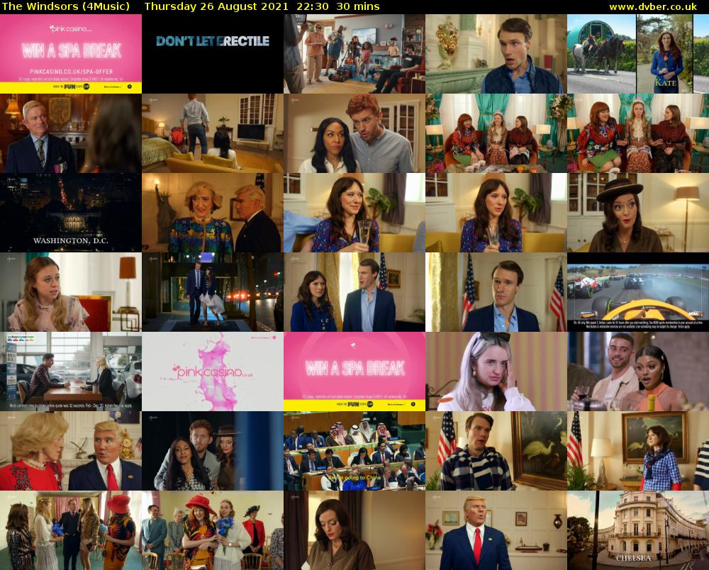The Windsors (4Music) Thursday 26 August 2021 23:30 - 00:00
