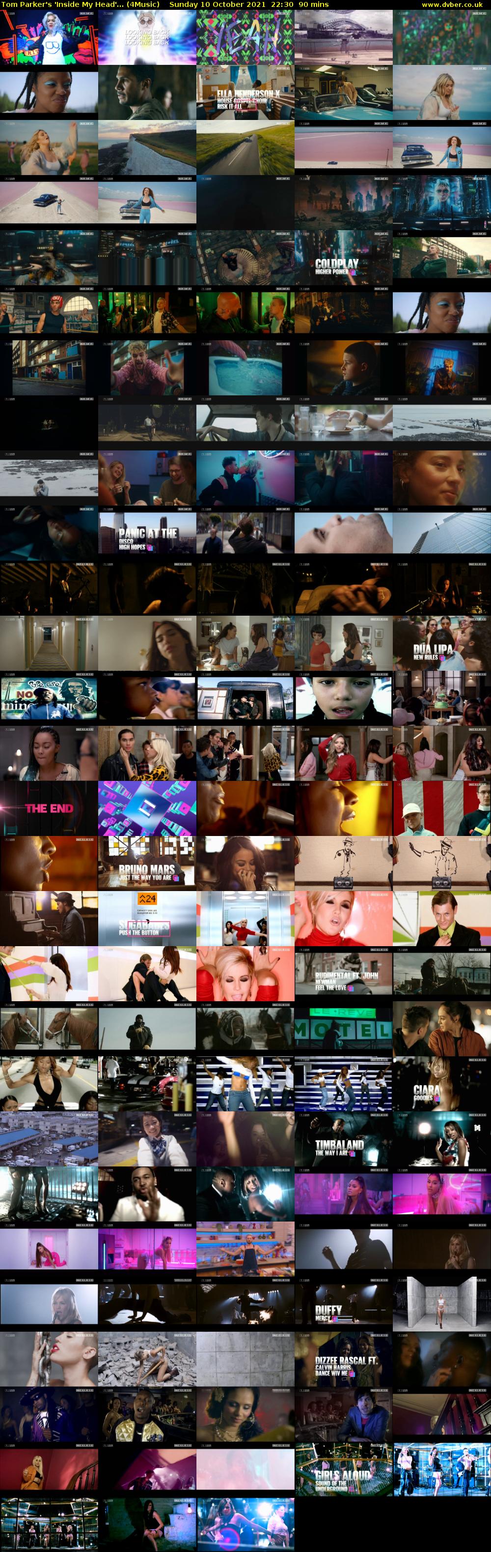 Tom Parker's 'Inside My Head'... (4Music) Sunday 10 October 2021 22:30 - 00:00