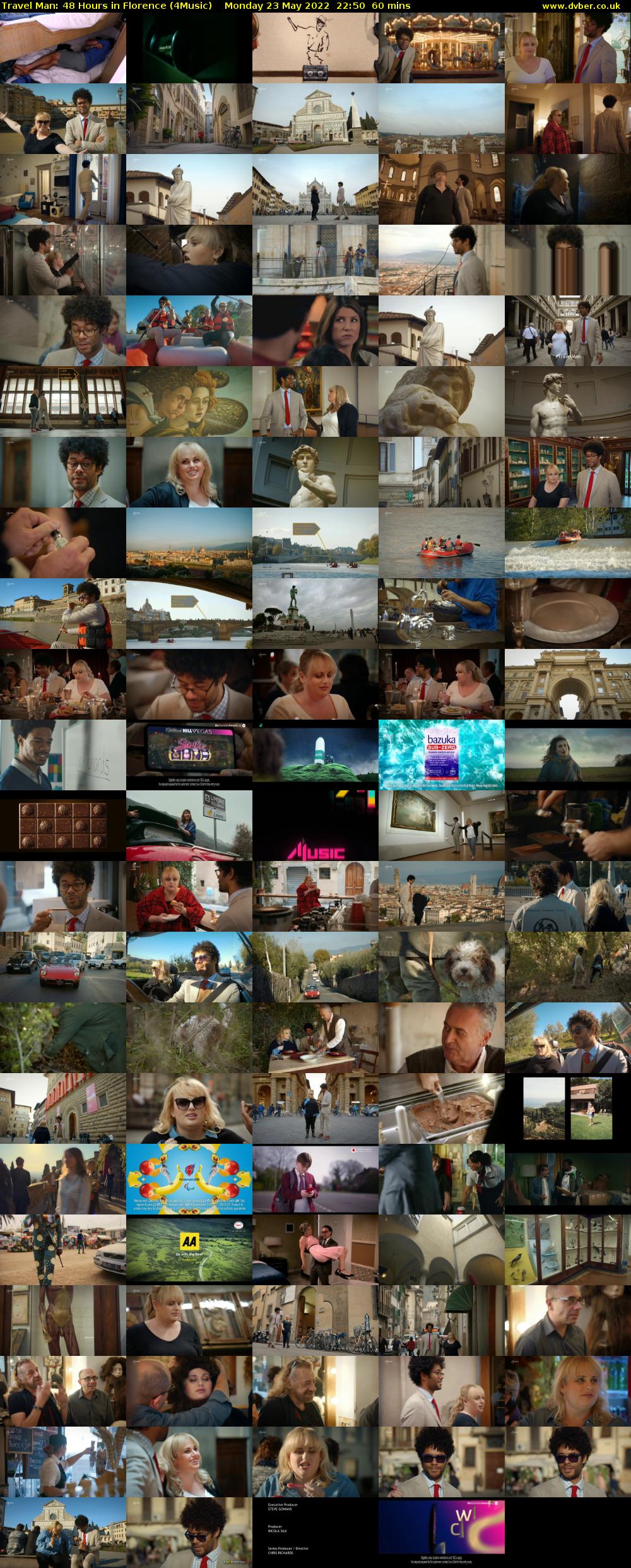 Travel Man: 48 Hours in Florence (4Music) Monday 23 May 2022 22:50 - 23:50