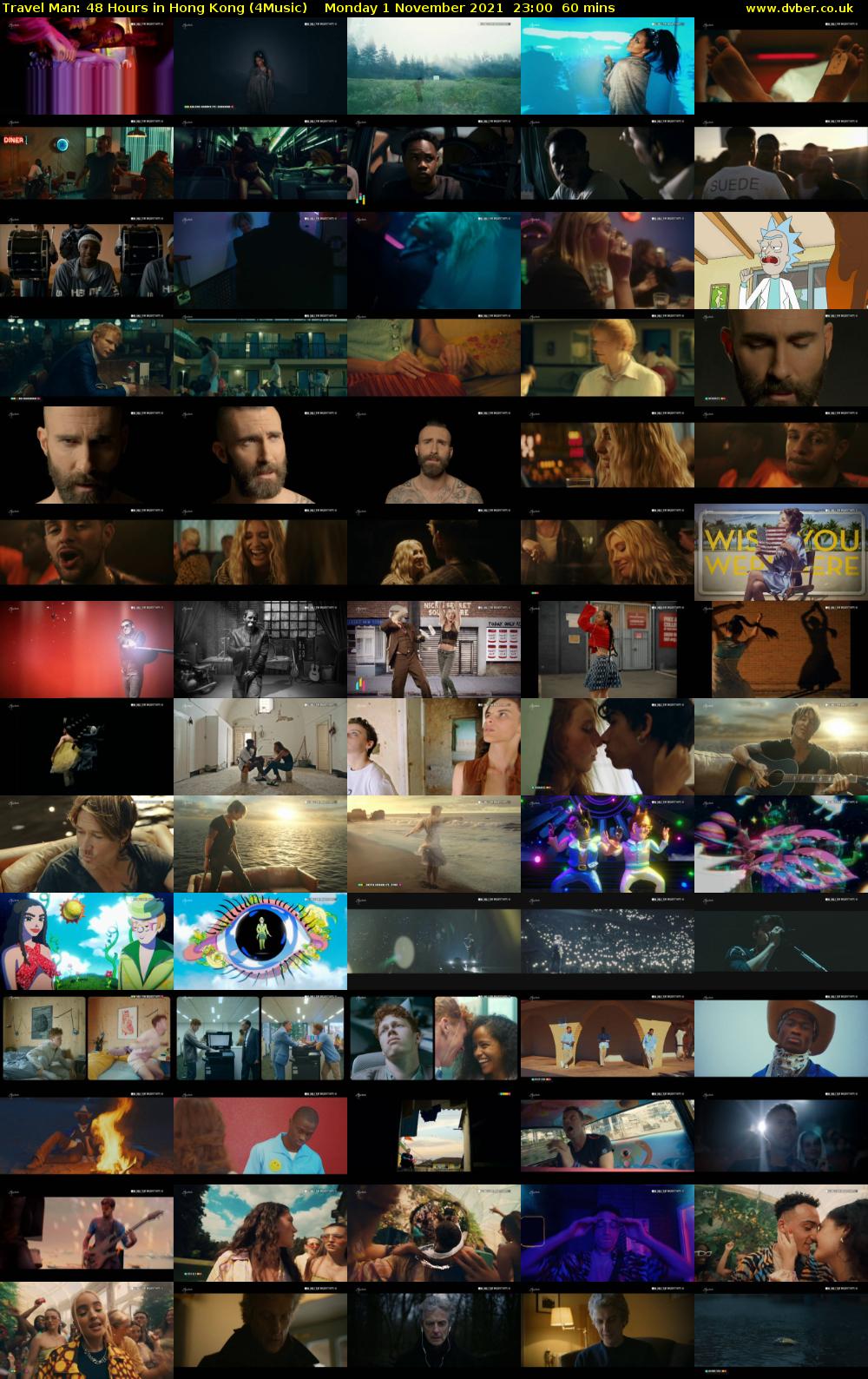 Travel Man: 48 Hours in Hong Kong (4Music) Monday 1 November 2021 23:00 - 00:00