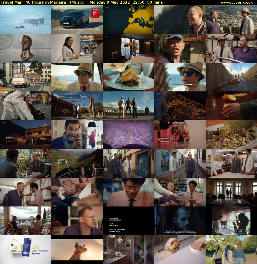 Travel Man: 48 Hours in Madeira (4Music) Monday 9 May 2022 22:50 - 23:20