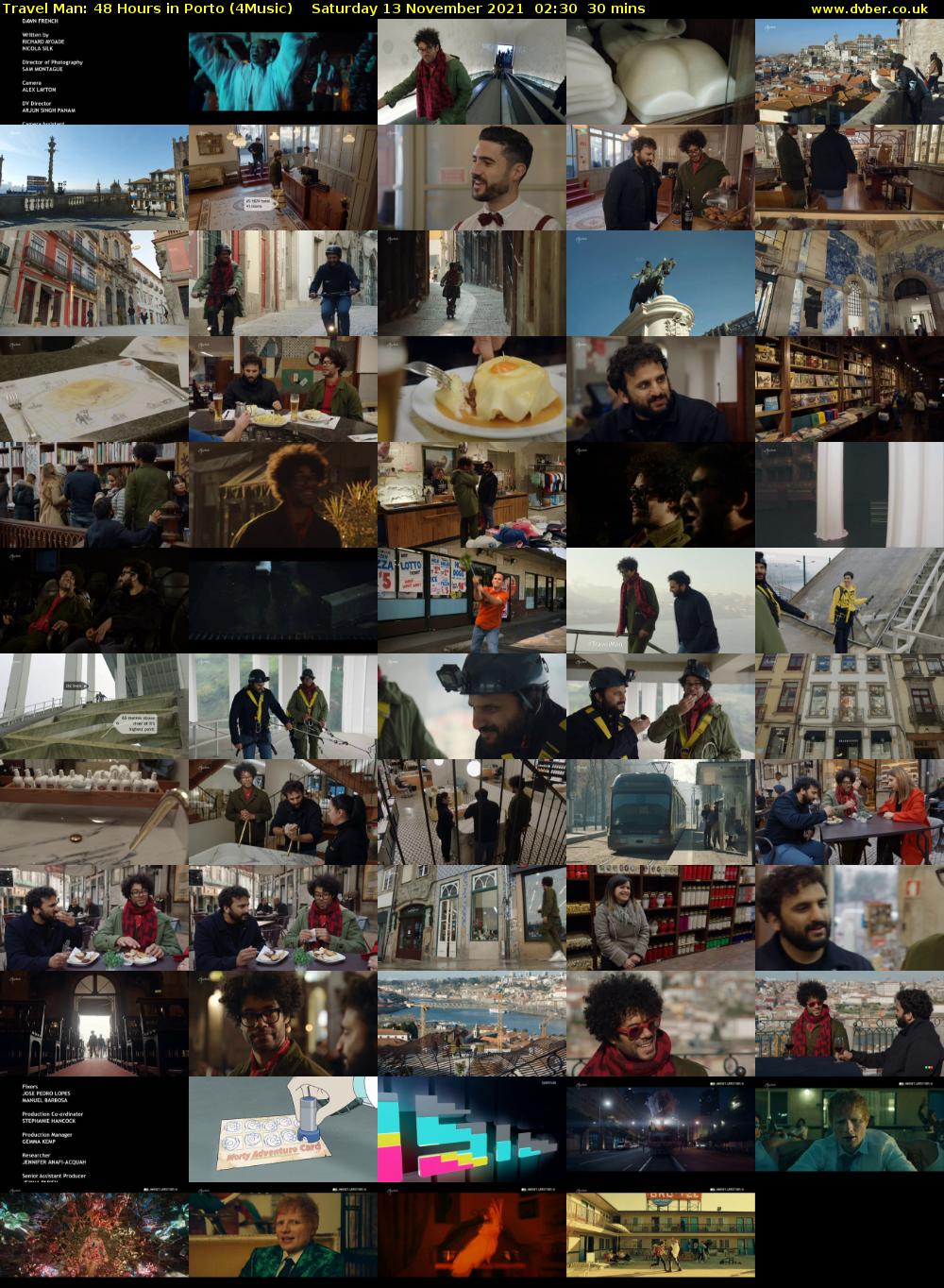 Travel Man: 48 Hours in Porto (4Music) Saturday 13 November 2021 02:30 - 03:00