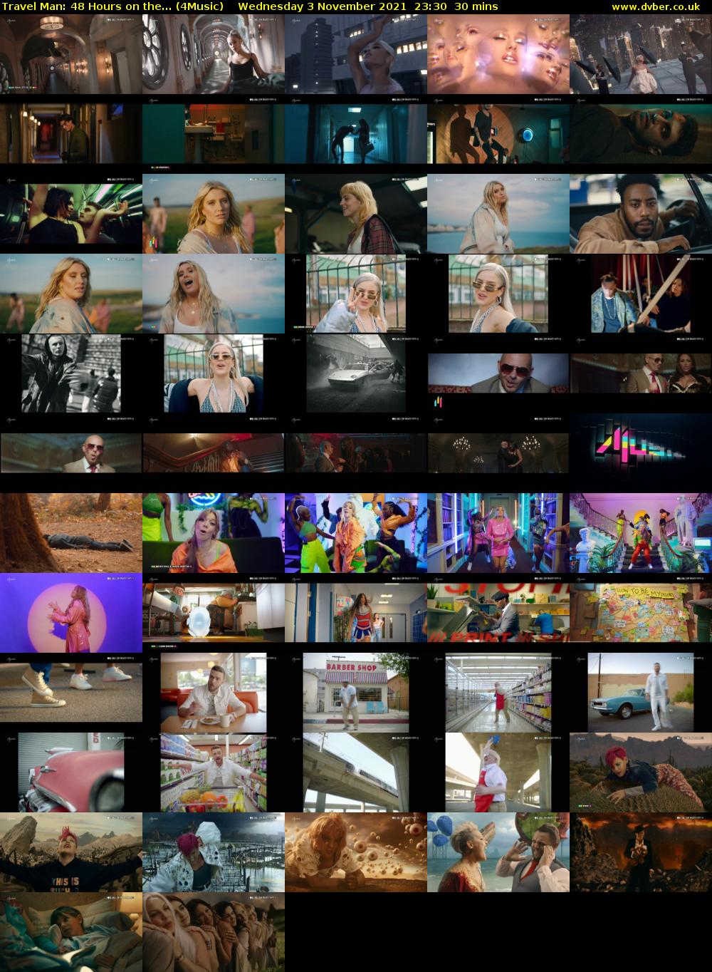 Travel Man: 48 Hours on the... (4Music) Wednesday 3 November 2021 23:30 - 00:00