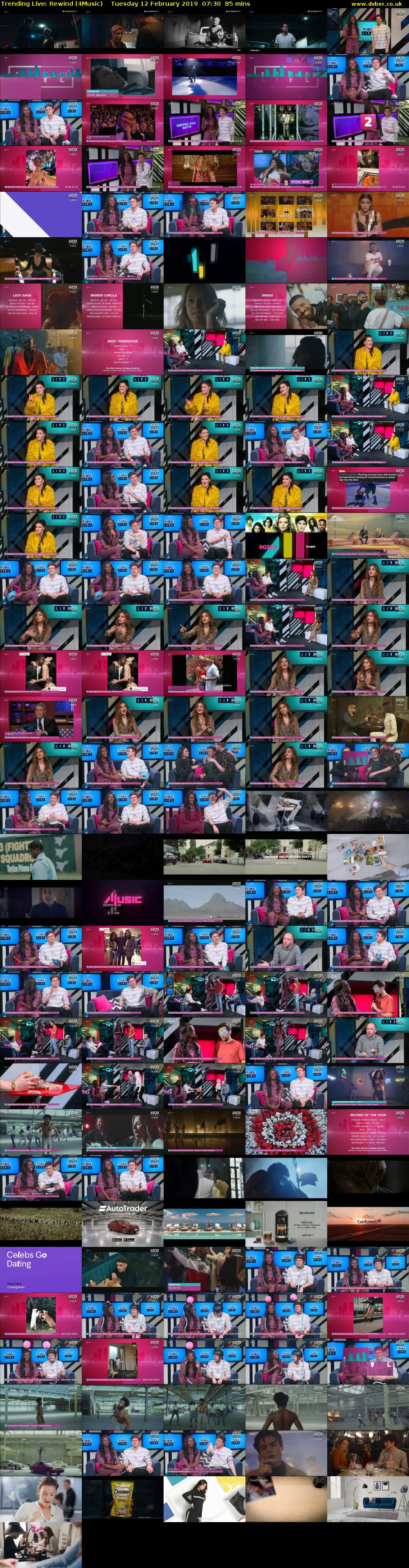 Trending Live: Rewind (4Music) Tuesday 12 February 2019 07:30 - 08:55