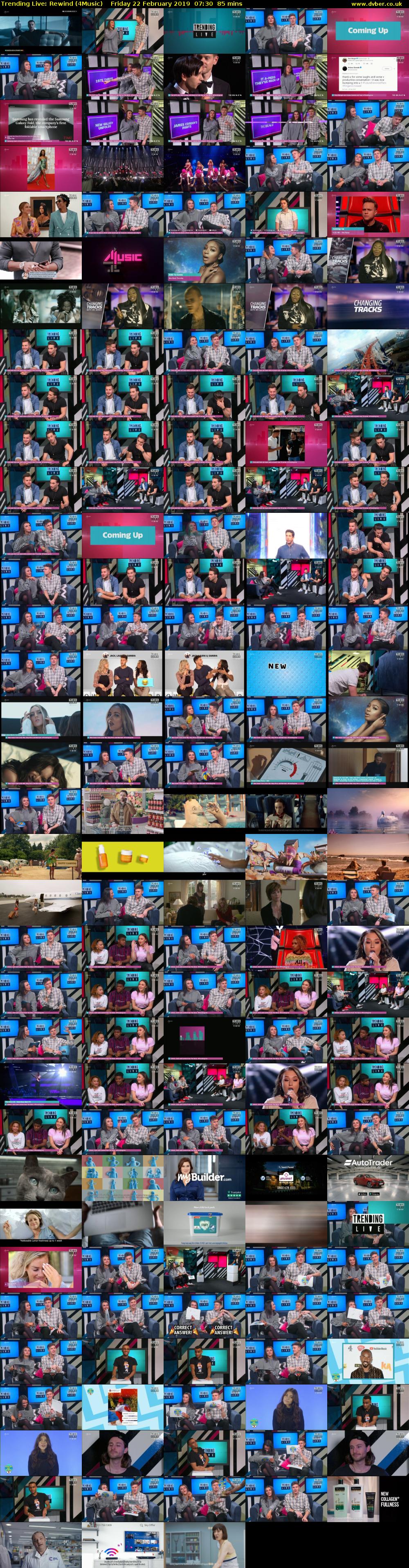 Trending Live: Rewind (4Music) Friday 22 February 2019 07:30 - 08:55