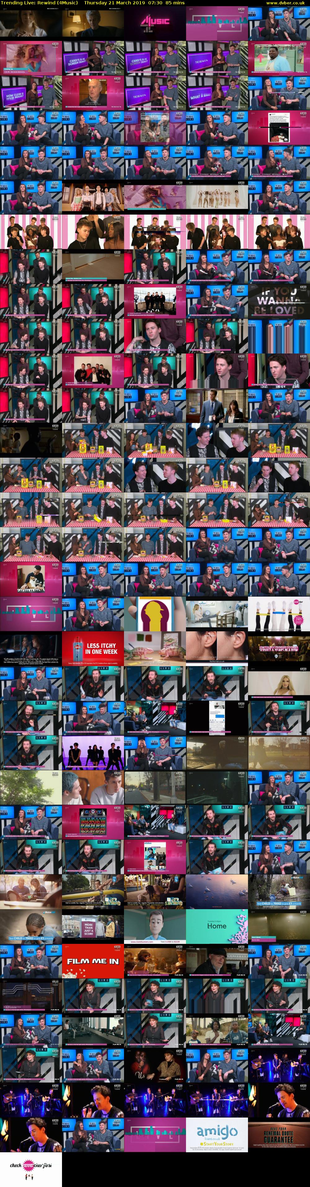 Trending Live: Rewind (4Music) Thursday 21 March 2019 07:30 - 08:55