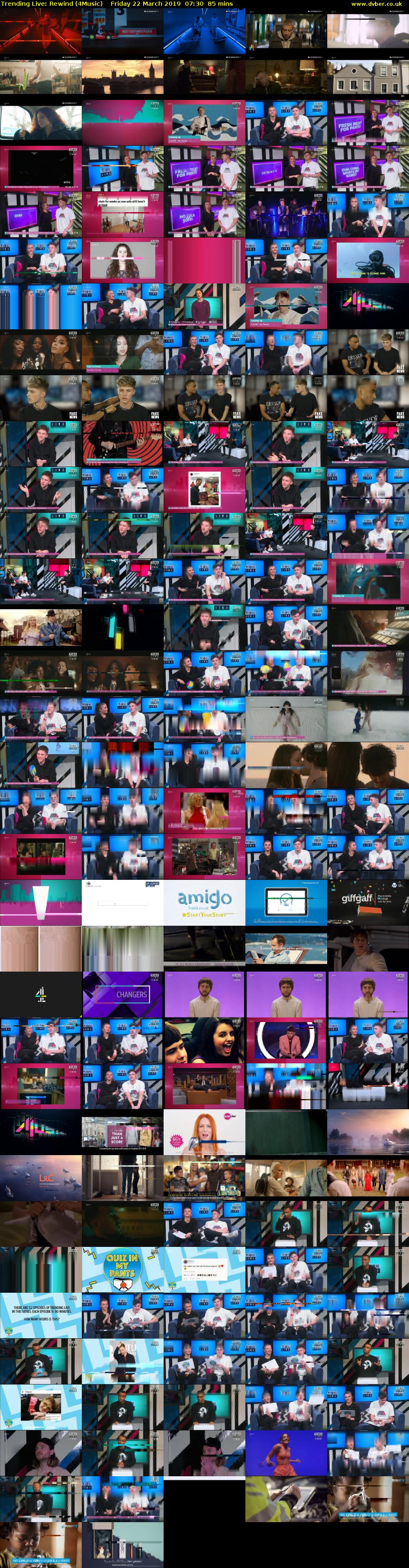 Trending Live: Rewind (4Music) Friday 22 March 2019 07:30 - 08:55
