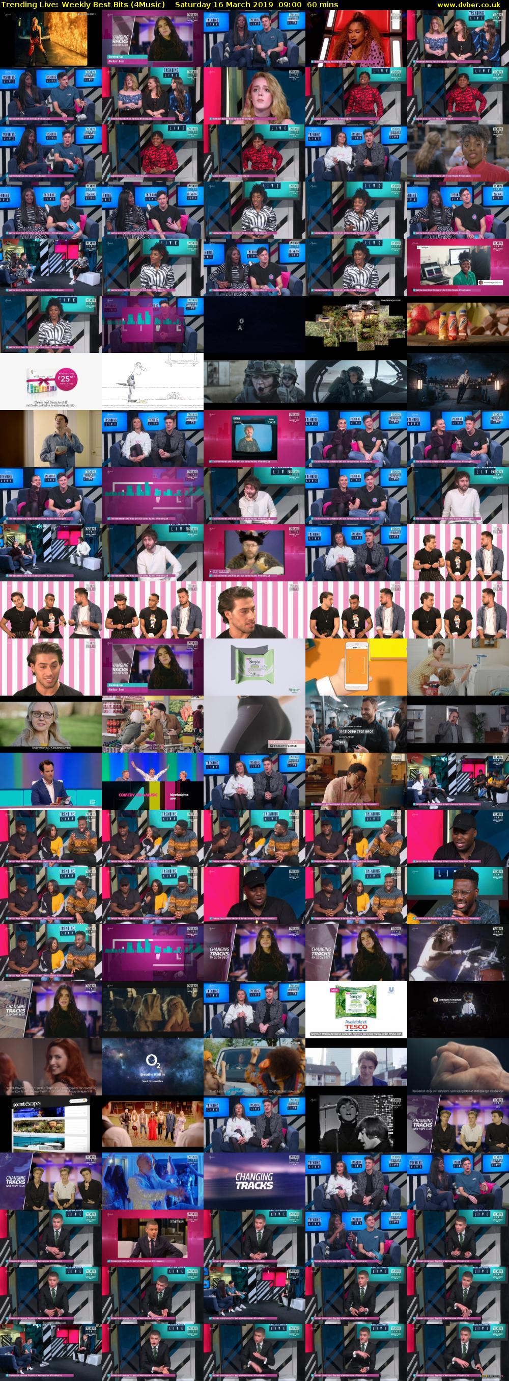 Trending Live: Weekly Best Bits (4Music) Saturday 16 March 2019 09:00 - 10:00