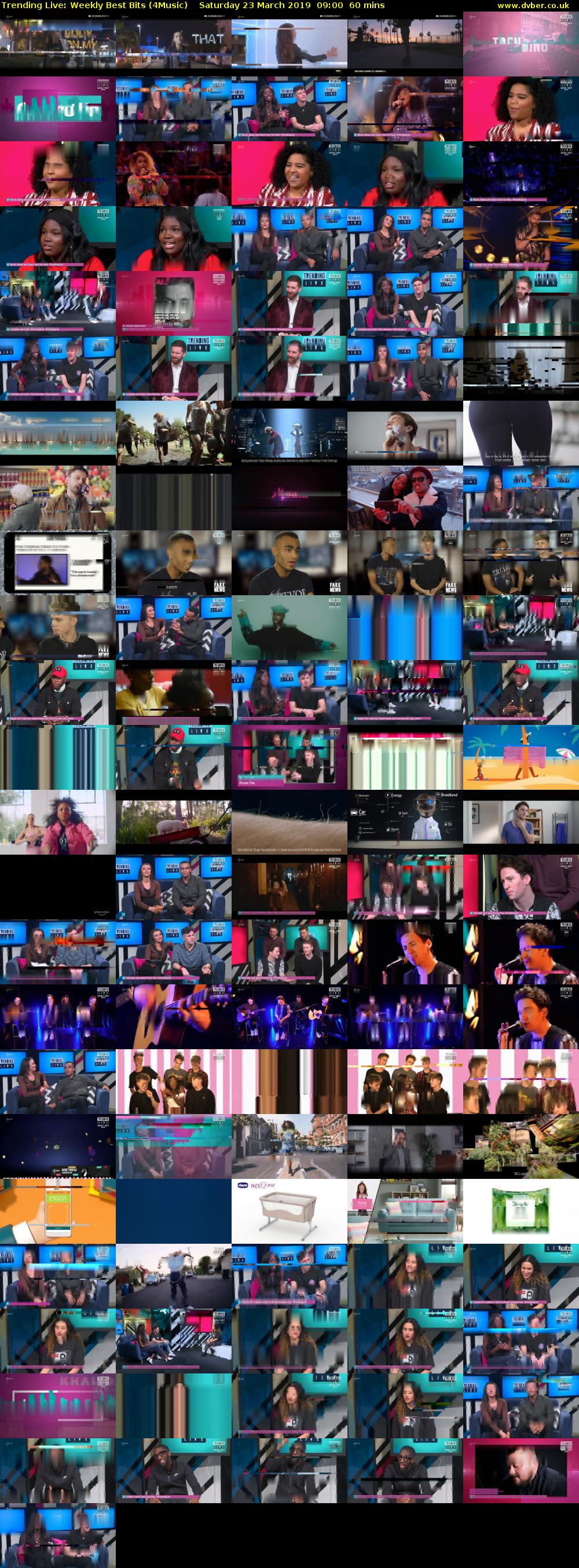 Trending Live: Weekly Best Bits (4Music) Saturday 23 March 2019 09:00 - 10:00