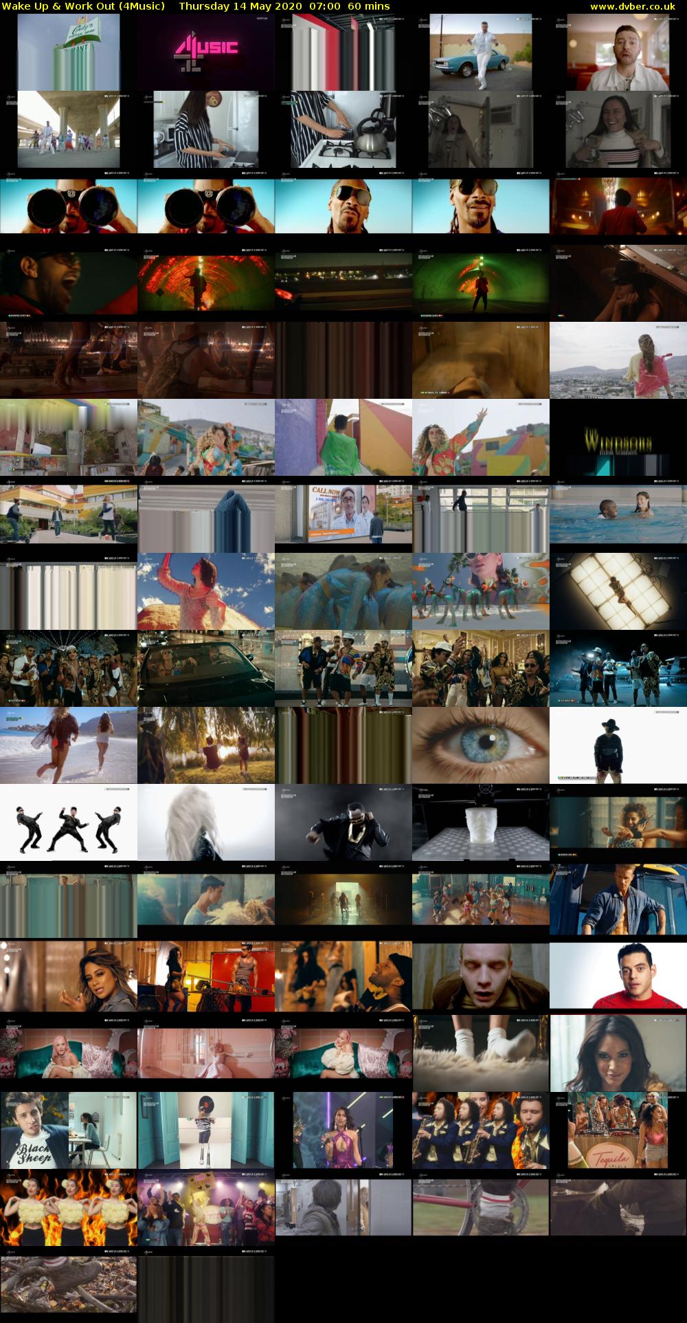 Wake Up & Work Out (4Music) Thursday 14 May 2020 07:00 - 08:00