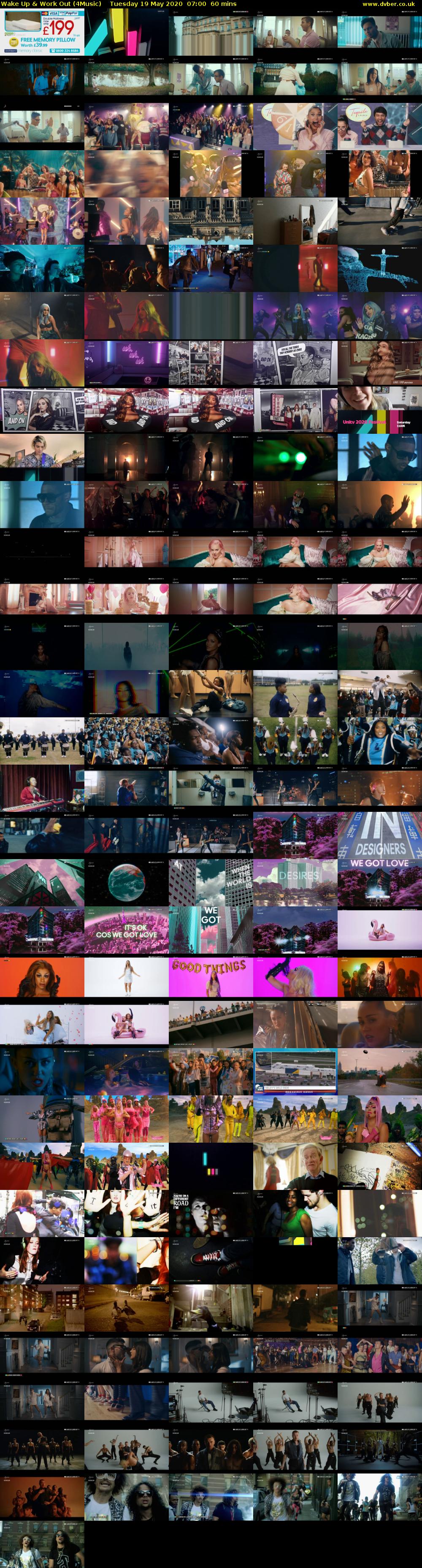 Wake Up & Work Out (4Music) Tuesday 19 May 2020 07:00 - 08:00
