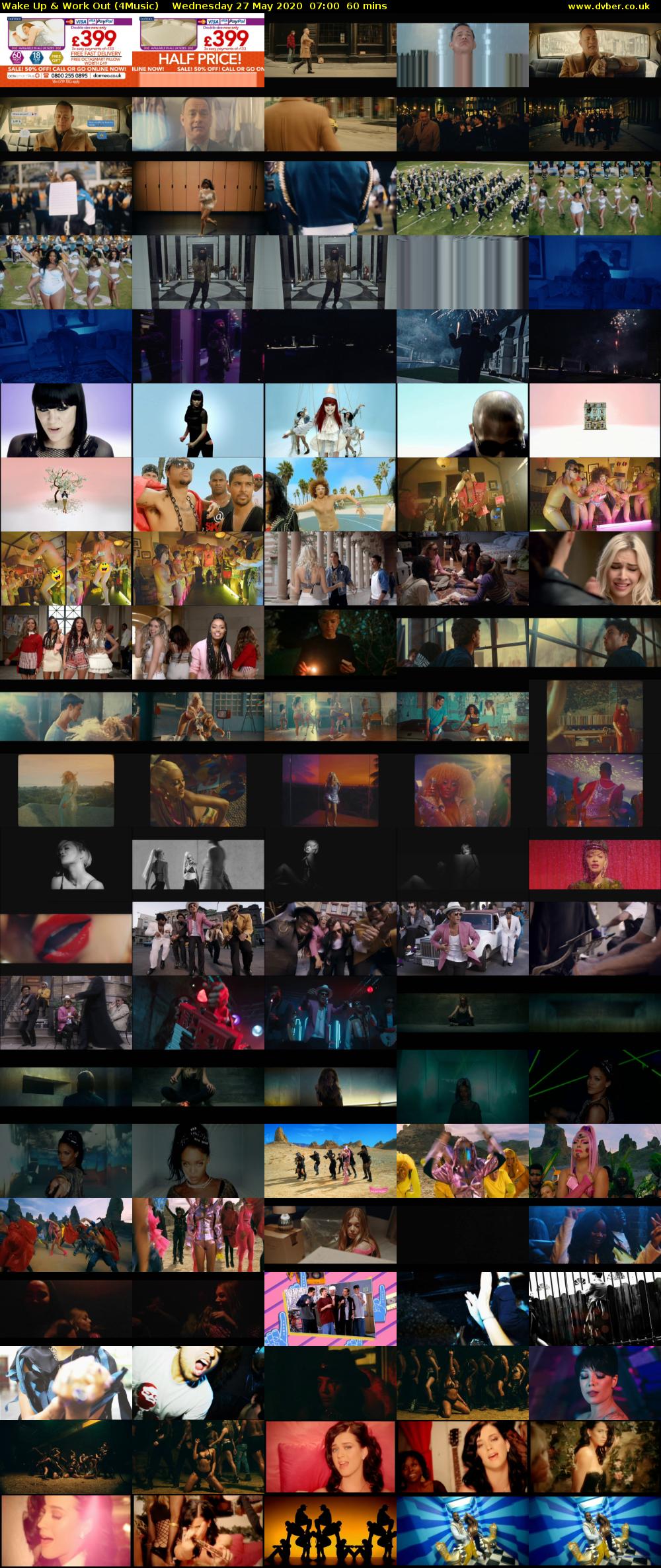 Wake Up & Work Out (4Music) Wednesday 27 May 2020 07:00 - 08:00