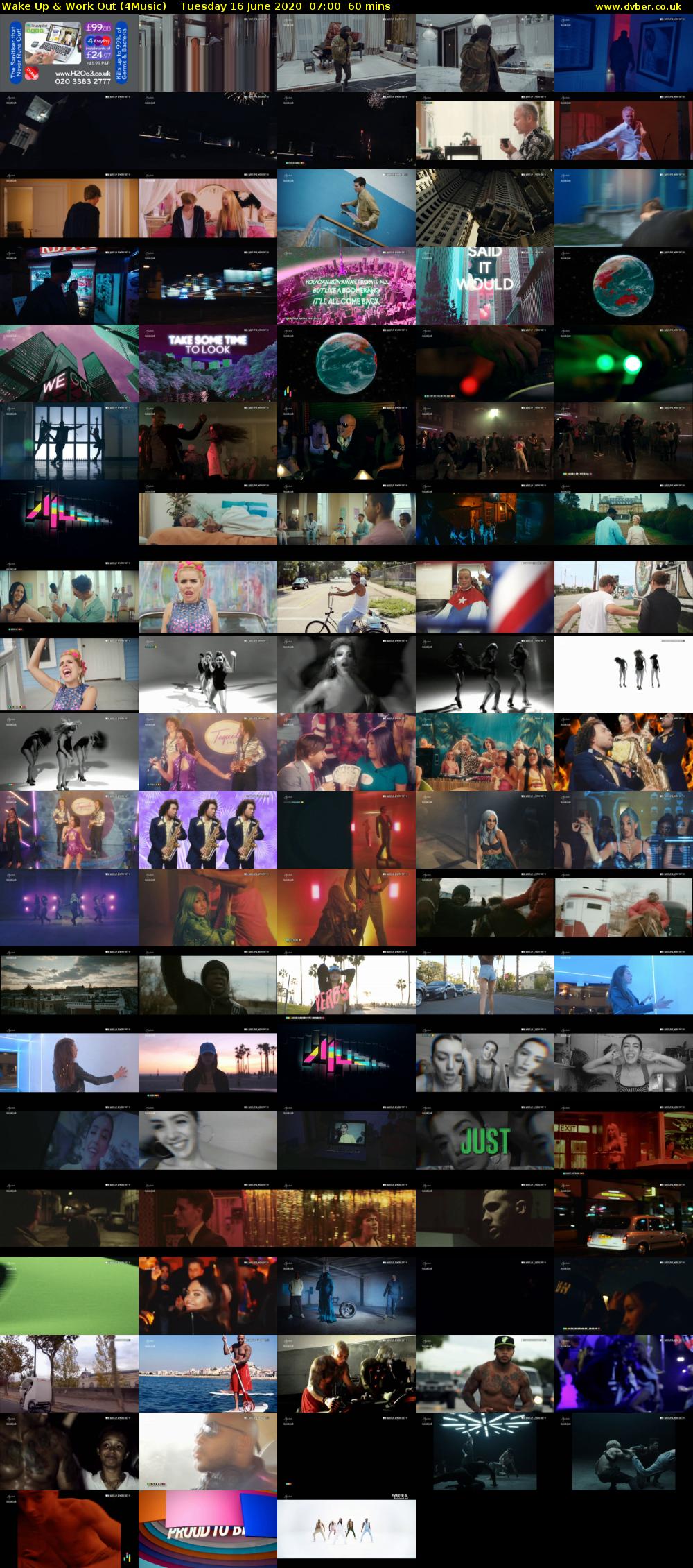 Wake Up & Work Out (4Music) Tuesday 16 June 2020 07:00 - 08:00
