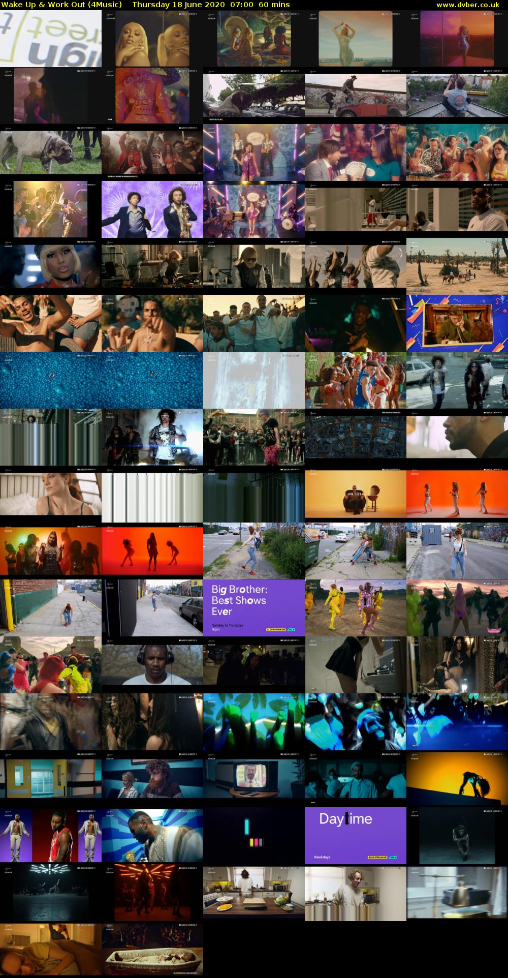 Wake Up & Work Out (4Music) Thursday 18 June 2020 07:00 - 08:00