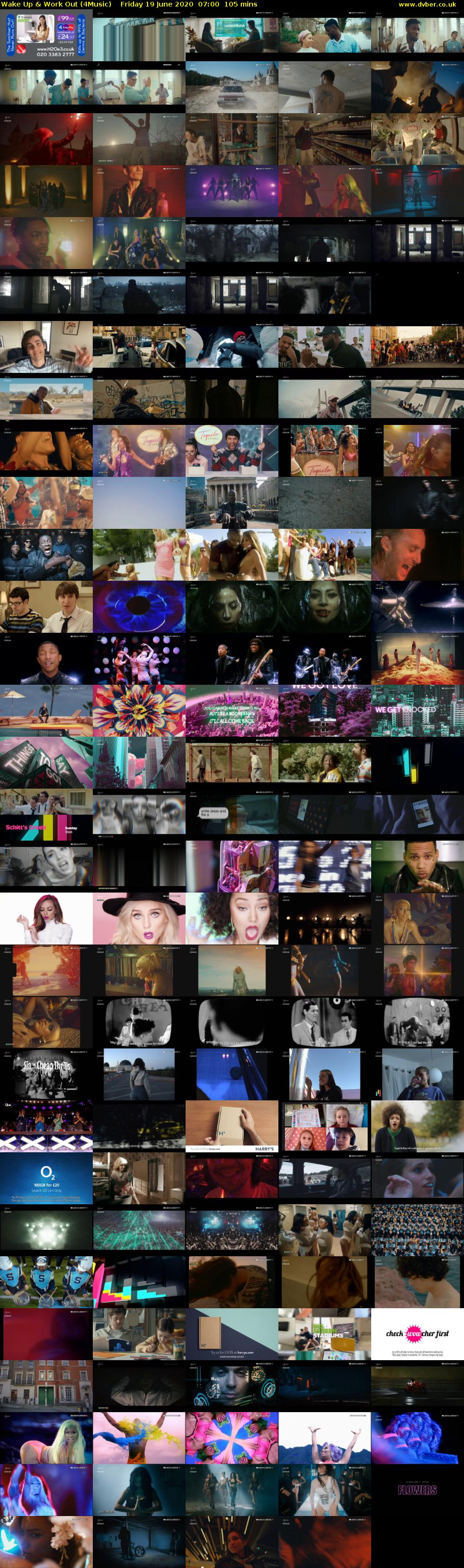 Wake Up & Work Out (4Music) Friday 19 June 2020 07:00 - 08:45